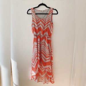 Striped geometric pattern Dress